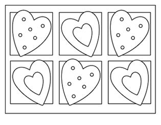 Free Valentine's Heart Coloring Pages for Kids and Adults - Makenstitch