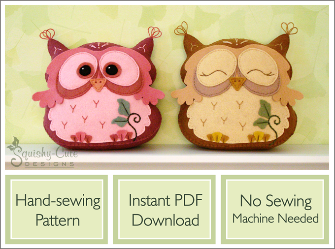 Plush Apple Pattern with Story — Sew Cute Patterns