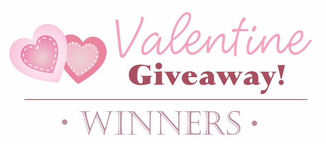 valentine patterns, giveaway winners