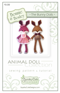 bunny sewing pattern, rabbit sewing pattern, bunny doll, doll sewing pattern, wholesale