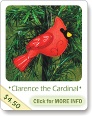 cardinal, felt pattern, felt plushie, felt ornament, cardinal pattern, pdf pattern, Christmas gift idea, Christmas ornament
