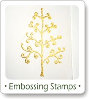 embossing with rubber stamps