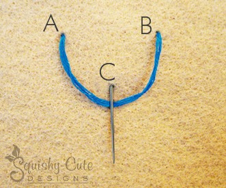 fly stitch, how to do the fly stitch, fly stitch horizontal, fly stitch vertical