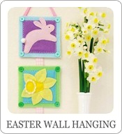free printable sewing patterns, Easter sewing pattern, free Easter pattern, wall hanging, Easter banner, Easter bunny, easy sewing patterns