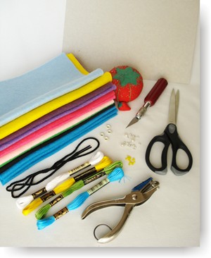 free sewing projects, felt photo album