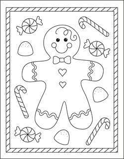 gingerbread boy coloring page, gingerbread man coloring pages, gingerbread boy coloring sheets, Christmas coloring pages, free coloring sheets, free kids printable activities