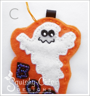 halloween sewing pattern, ghost pattern, felt sewing pattern, ghost sewing pattern