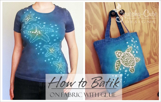 how to batik fabric with glue, tie dye shirts, tie dye instructions, tie dye ideas, tie dye bags, glue resist dye, glue resist art