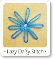lazy daisy stitch