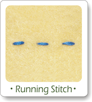 running stitch