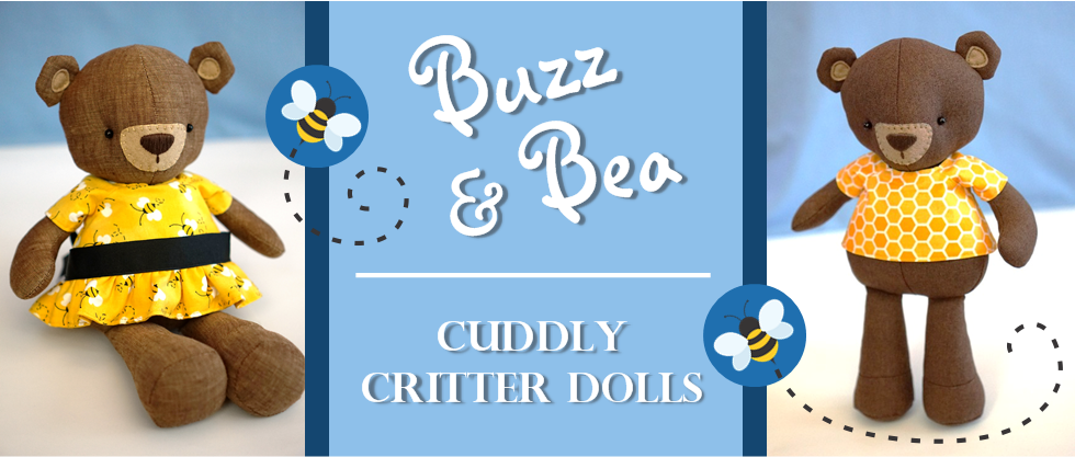 teddy bear pattern, sewing pattern, bear doll, doll sewing pattern, stuffed animal bear, pdf pattern