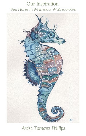 free hand embroidery designs, embroidery patterns, seahorse embroidery