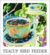 easy to make bird feeder, teacup feeder, teacup crafts
