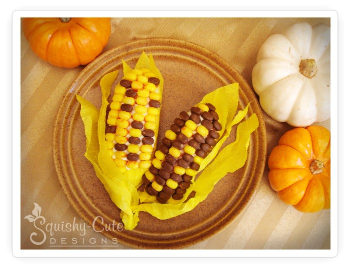 thanksgiving crafts, indian corn, treats