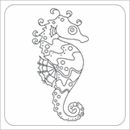 #4 Whimsical Seahorse