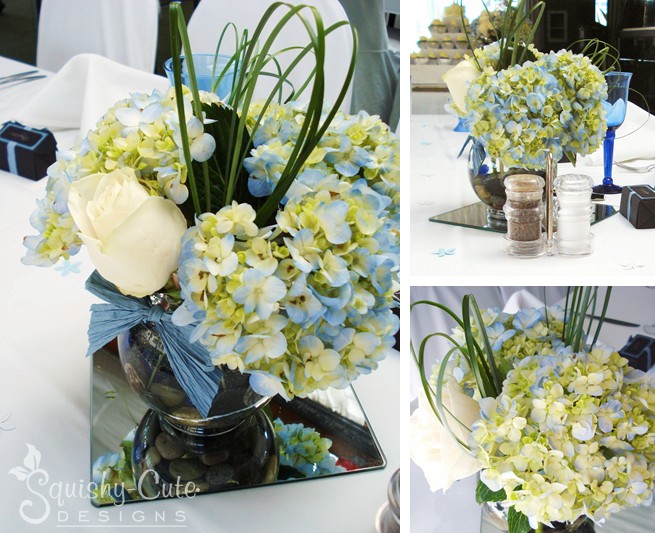wedding centerpiece ideas, hydrangea bouquet