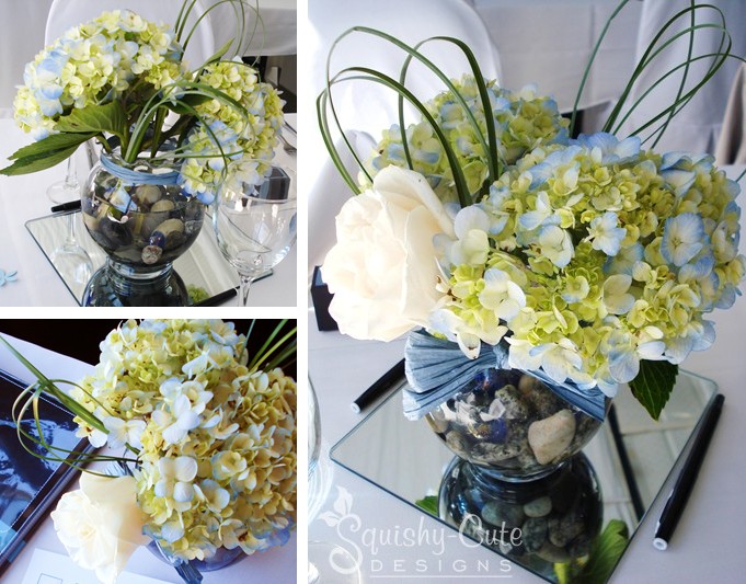 wedding centerpiece ideas, hydrangea bouquet